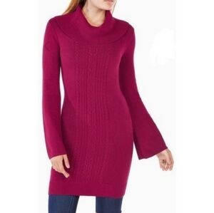 BCBGMAXAZRIA Layla Convertible Sweater Dress, Size Medium